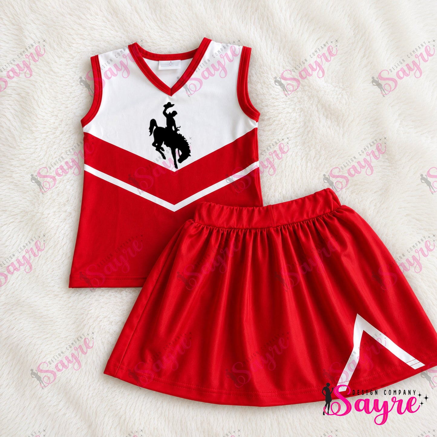 Customizable V Cheer Uniforms