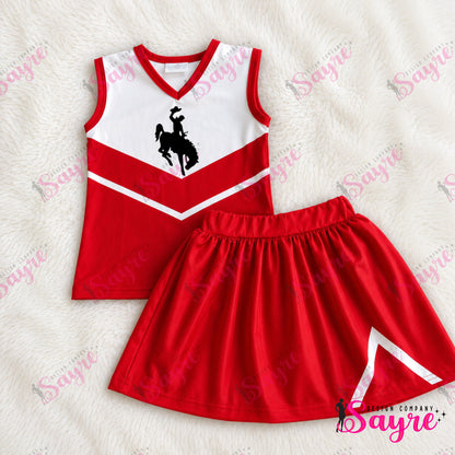 Customizable V Cheer Uniforms