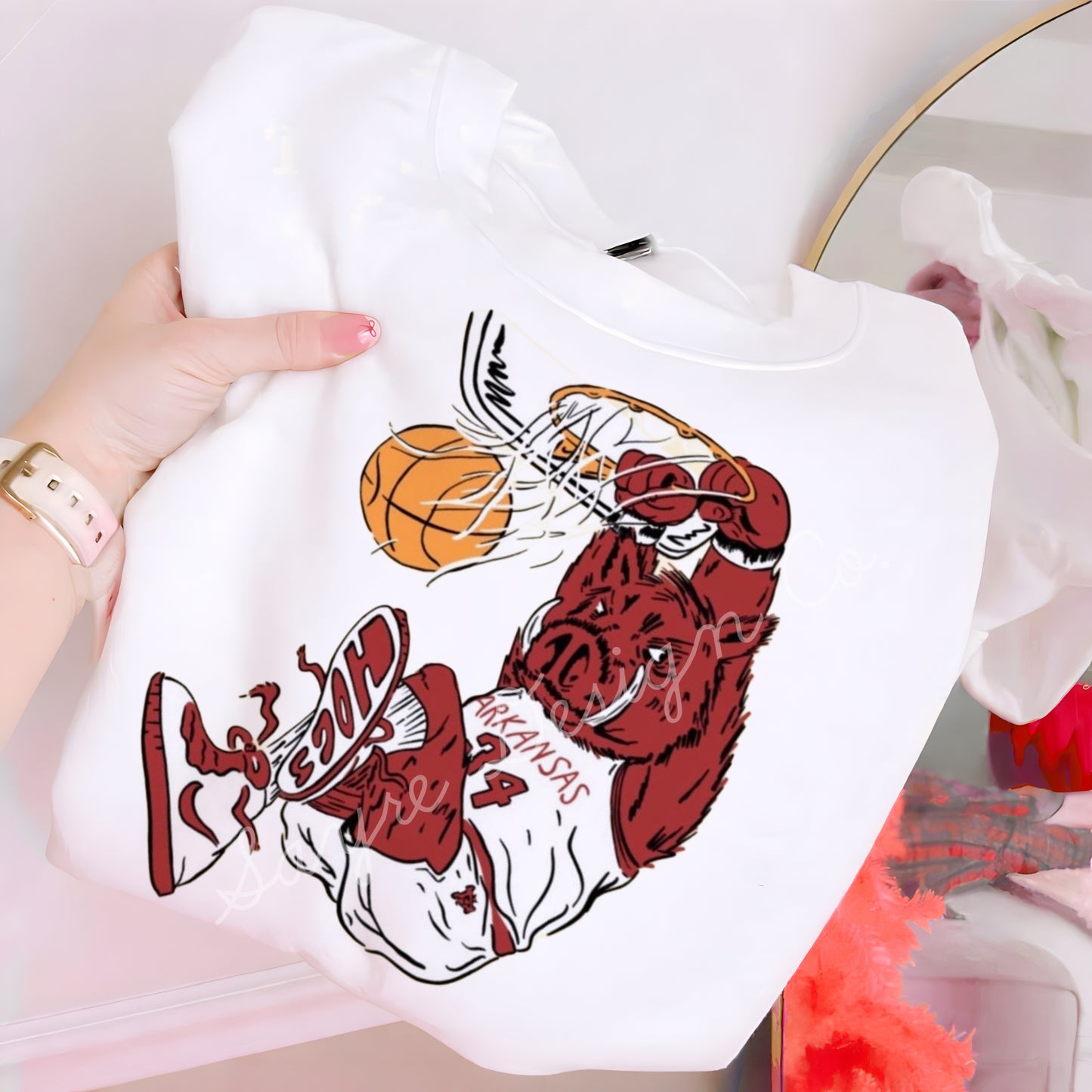 Vintage Razorbacks Basketball Shirt/Sweatshirt