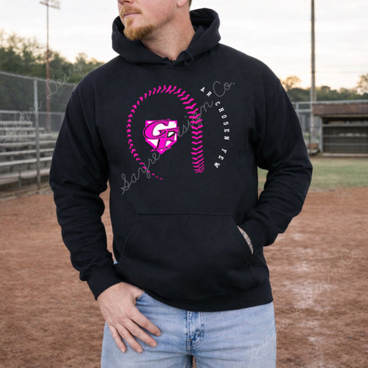Pink CF Baseball Form Shirt/Long Sleeve/Crewneck/Hoodie