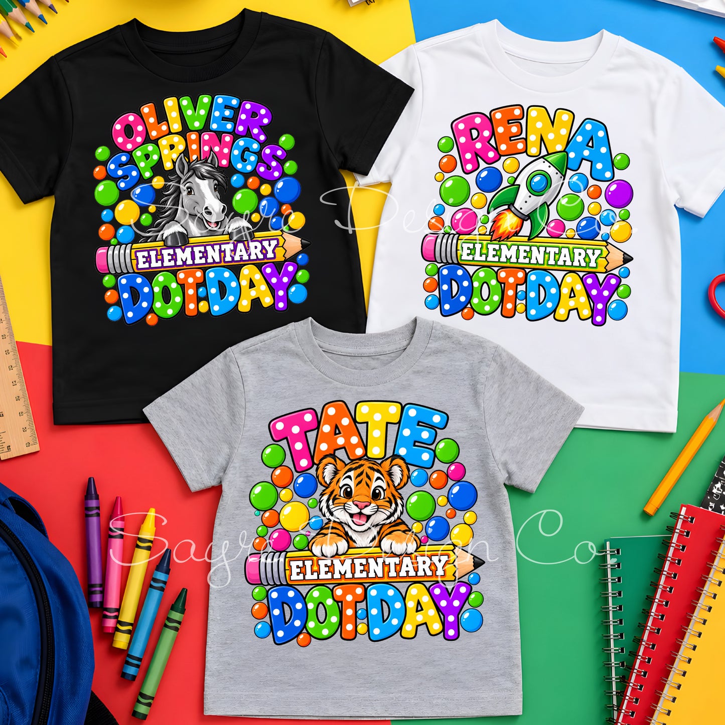 Customizable Dot Day Tee! Closes 8 PM CST 9/9!