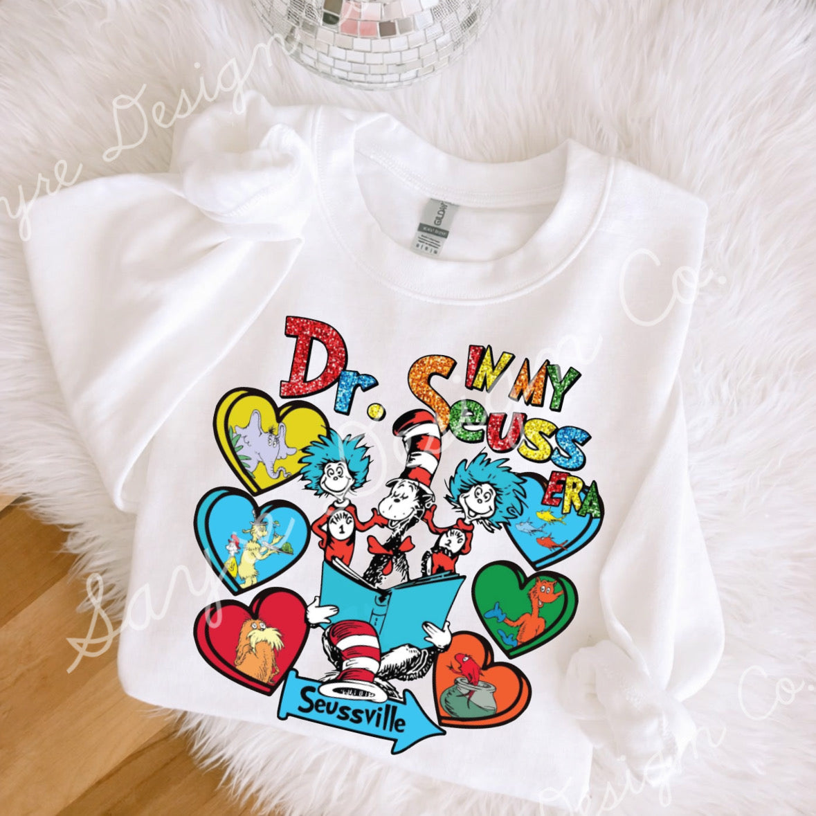 In my Dr. Seuss Era Characters Onesie/Shirt/Long Sleeve/Crewneck