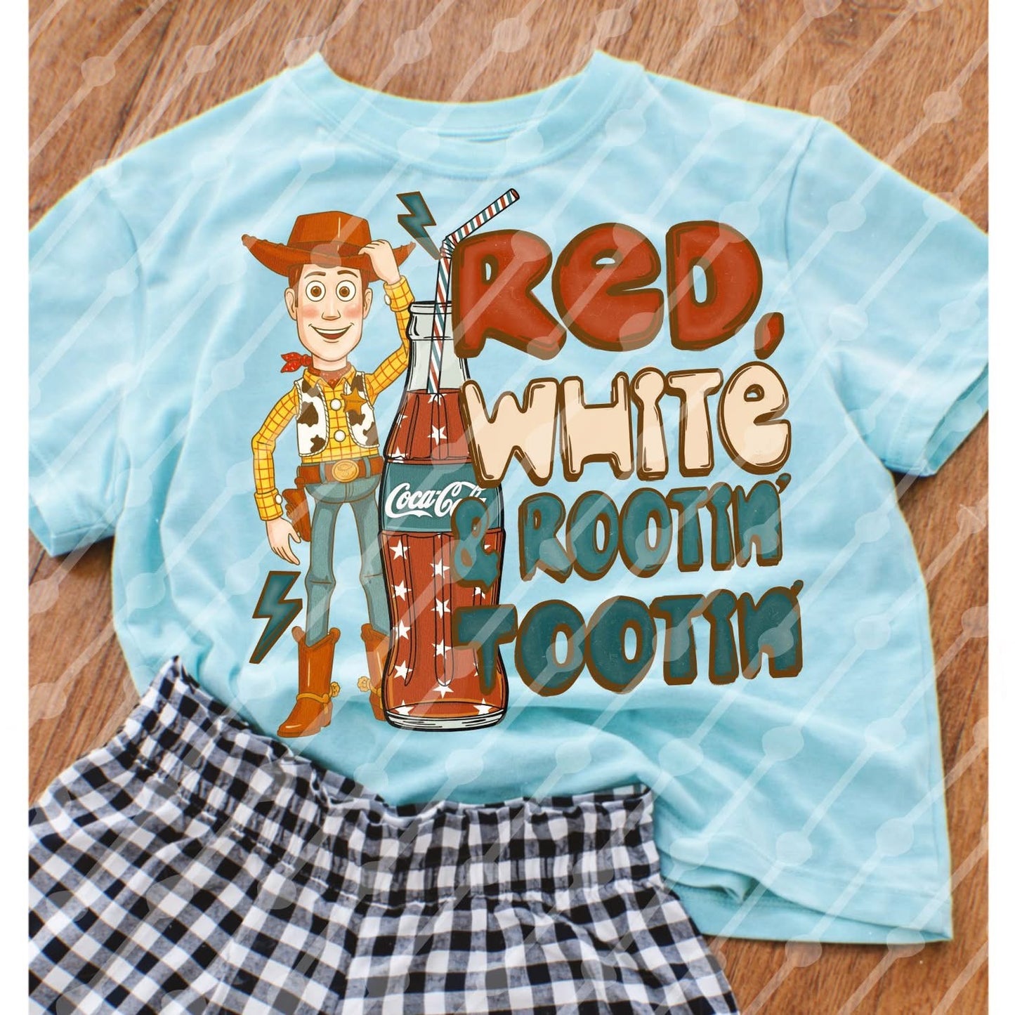 Red, White and Rootin’ Tootin’ Shirt/Tank