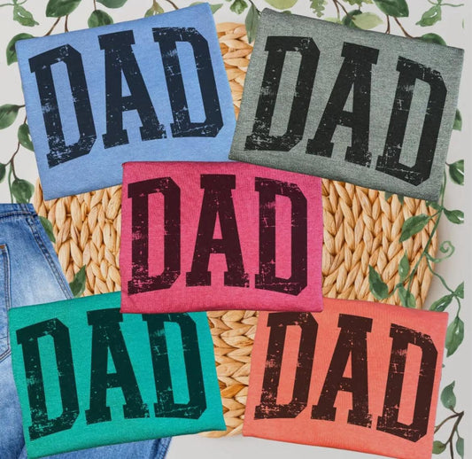 Distressed Dad Tee