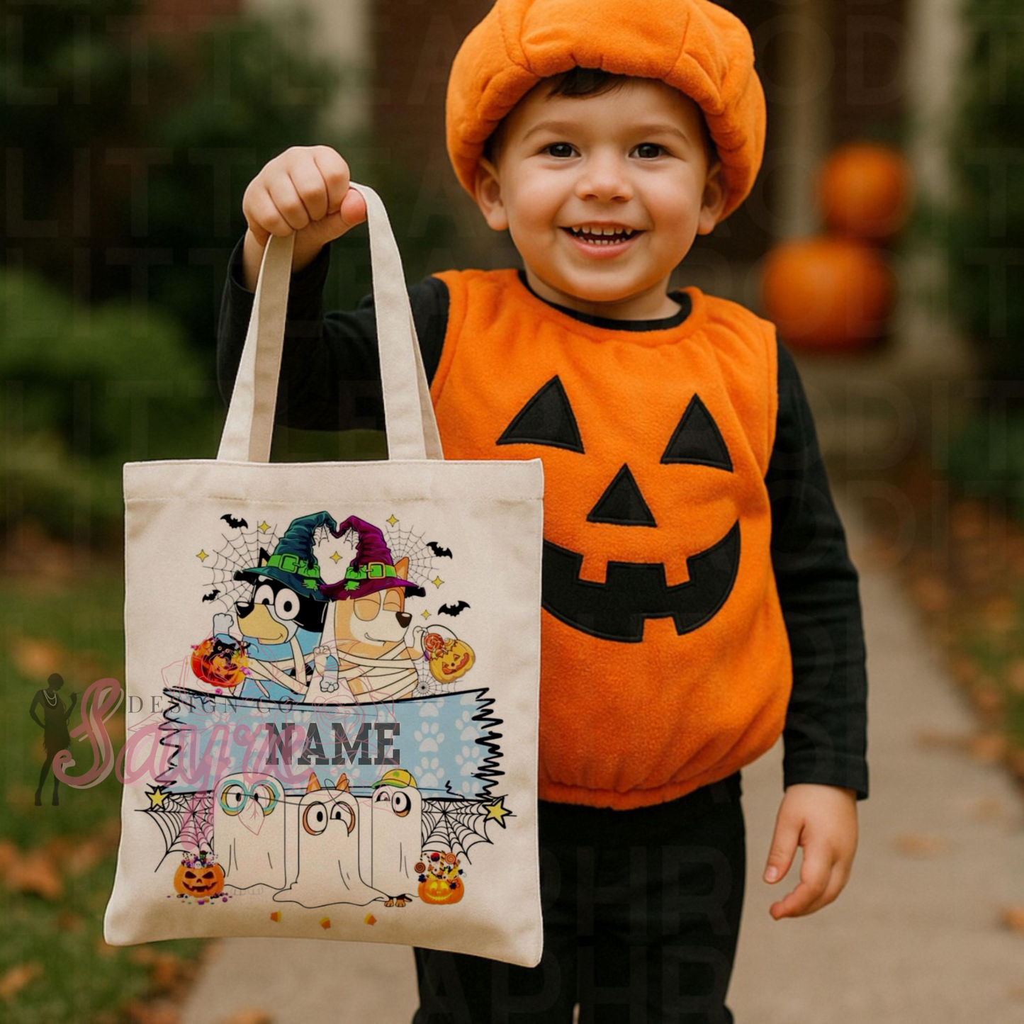 Custom Halloween Treat Bags