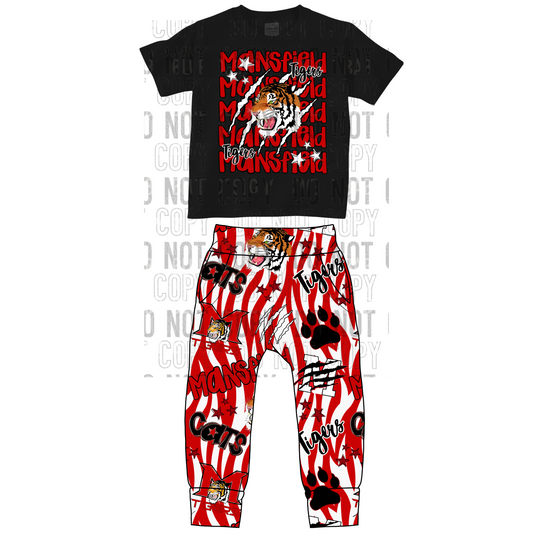 Mansfield Tigers Jogger Set 0/3M-14/16