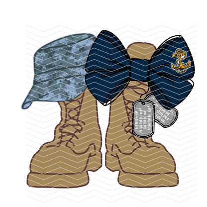 Customizable Boots, Cover & Bow.. -Youth Sayre Design Co.