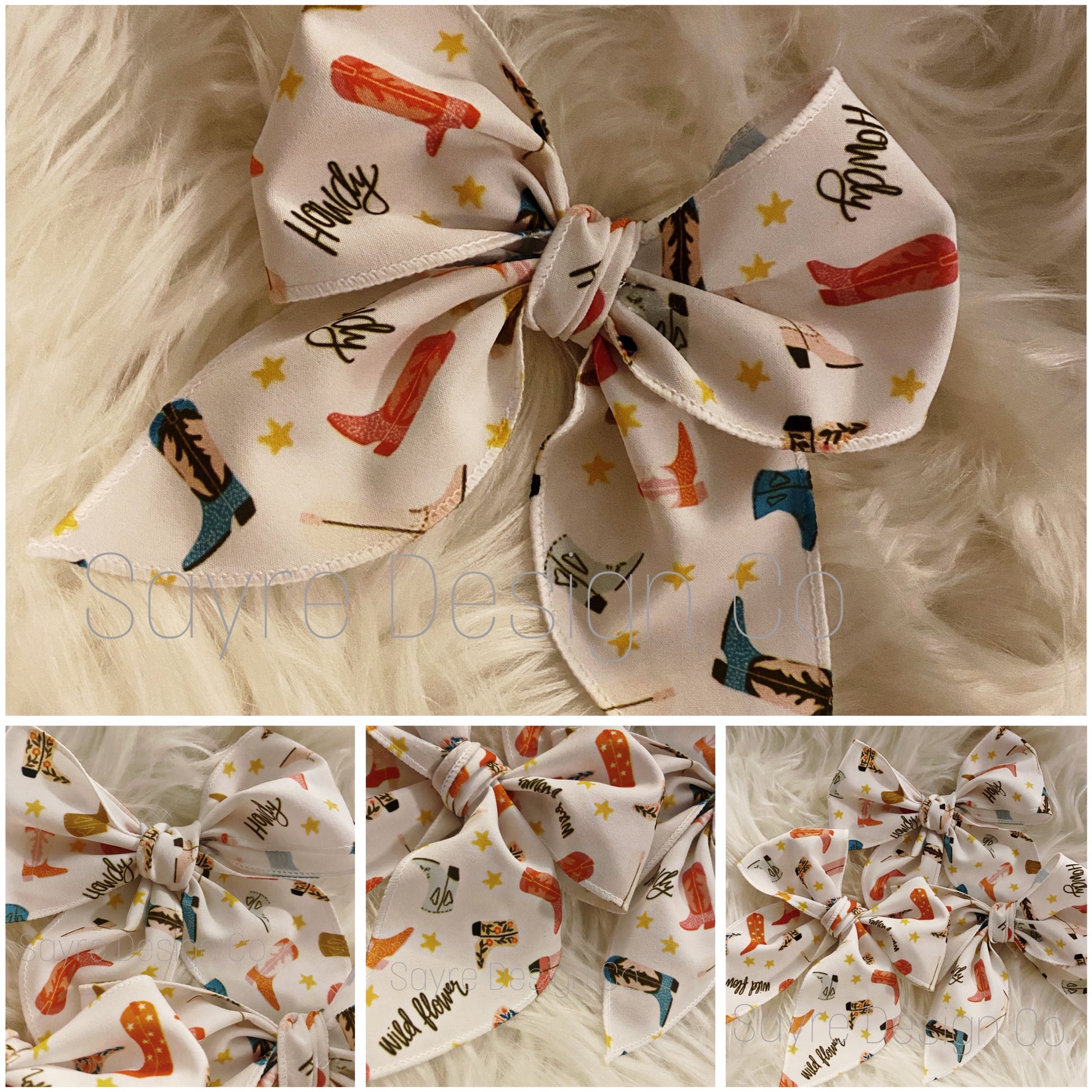 Wildflower Bow Sayre Design Co.