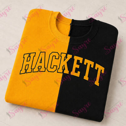 Spirit Split Color Crewneck-ADULT