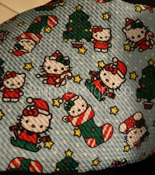 Hello Kitty Christmas - Bullet Fabric *limited quantity*