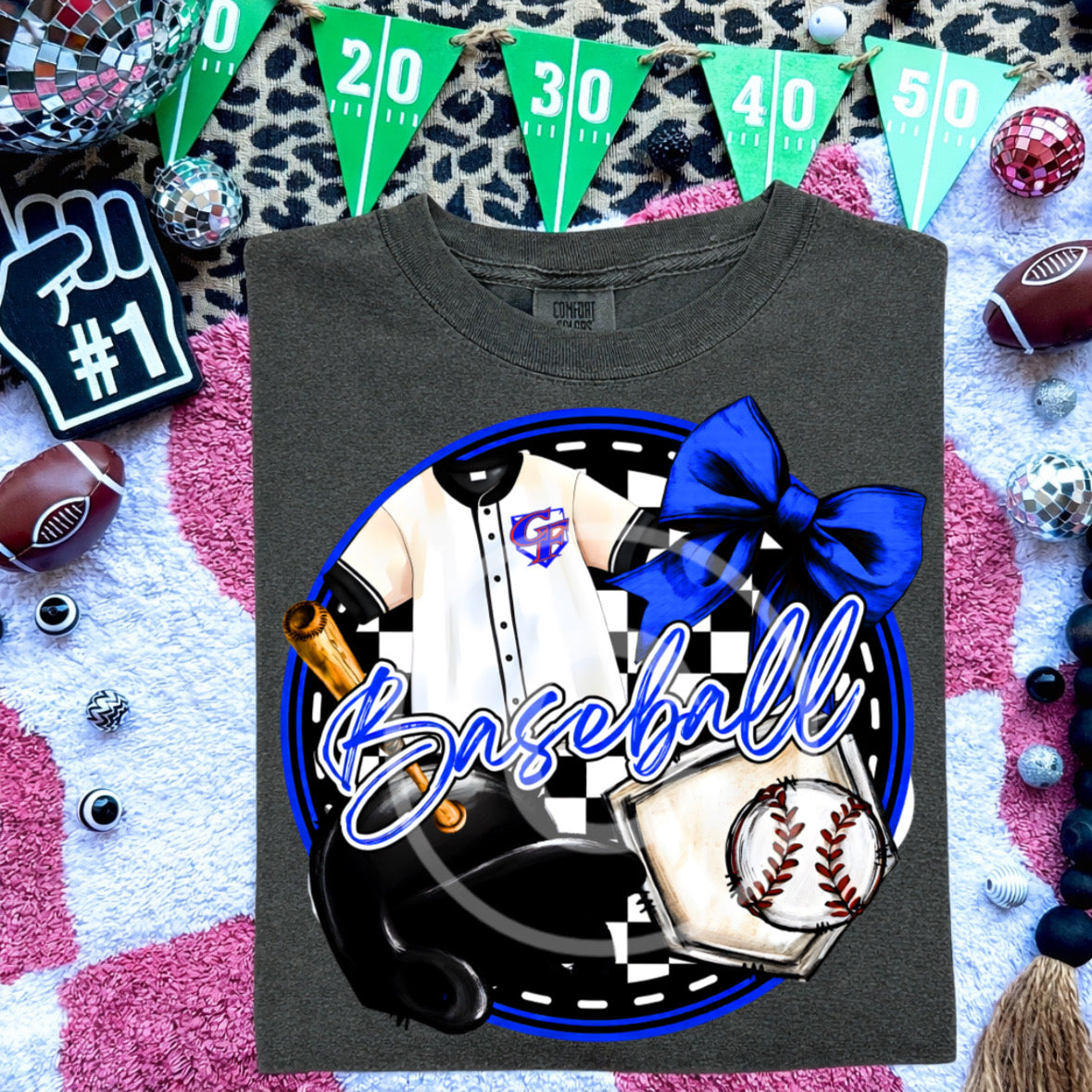 CF Baseball Circle Shirt/Long Sleeve/Crewneck/Hoodie