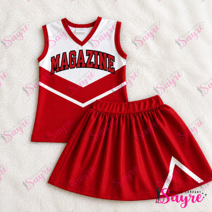 Customizable V Cheer Uniforms