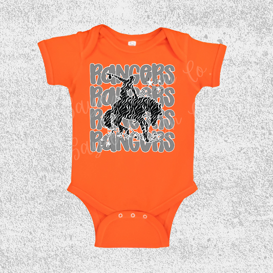 Roland Rangers Zebra Onesie