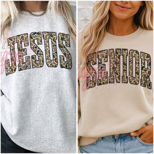 Camo Senior/Jesus