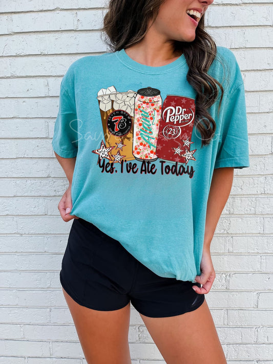 Alani Floral, Dr Pepper, 7 Brew I Ate Today Tee