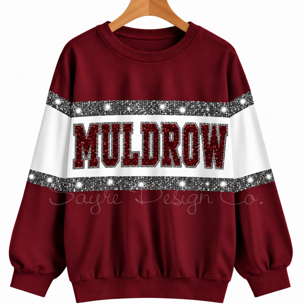 Customizable Sequin Team Sweatshirt- Round 1 closes 9/27!