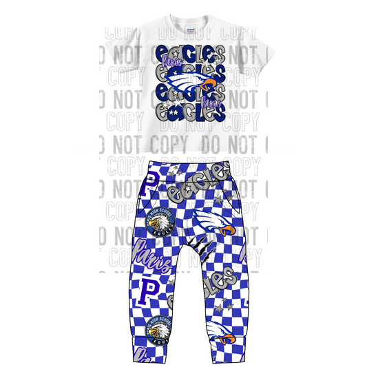 Paris Eagles Jogger Set 0/3M-14/16