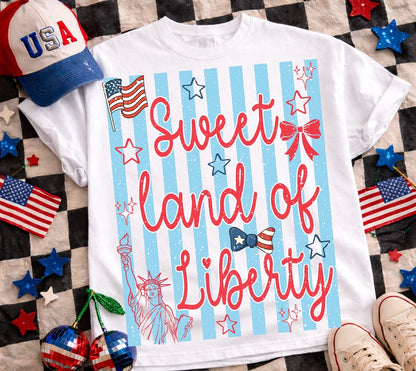 Sweet Land of Liberty Coquette Shirt/Tank