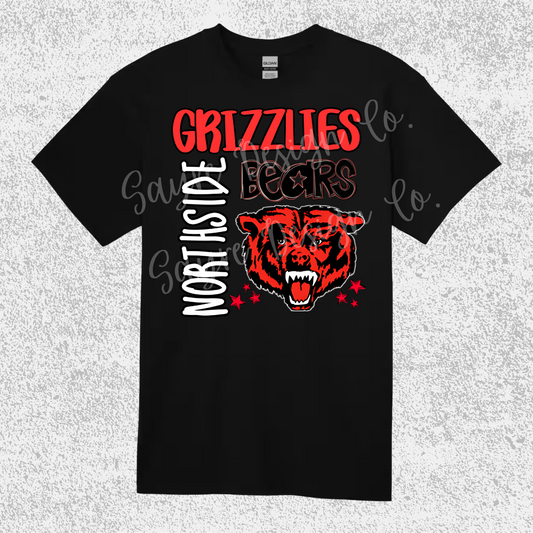 Fort Smith Northside Grizzlies Collage Tee Youth