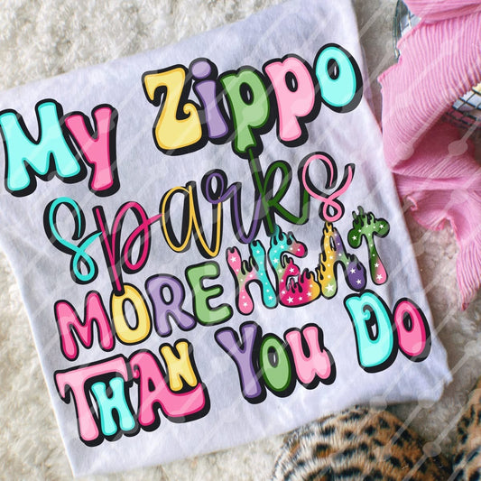 Zippo Sparks Tee/Sweatshirt