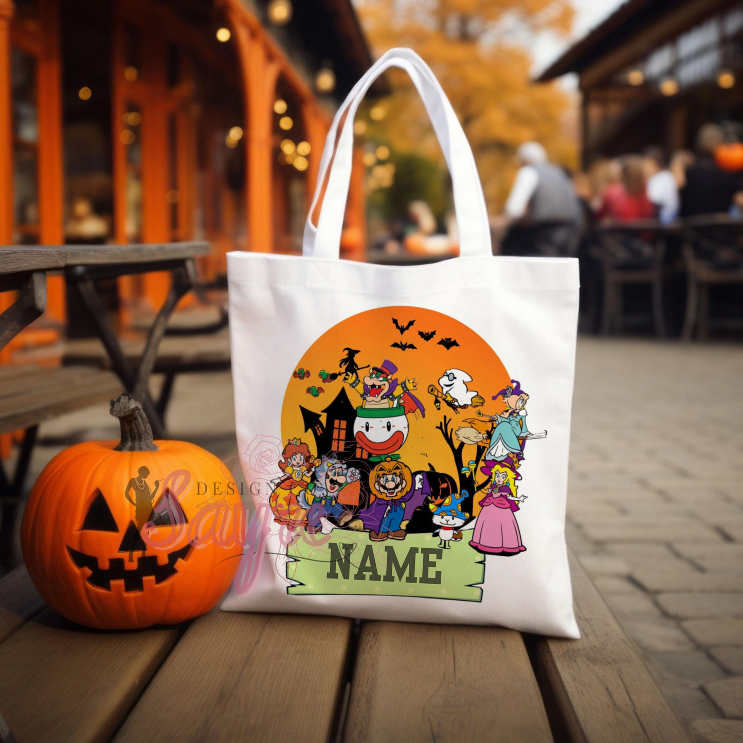 Custom Halloween Treat Bags