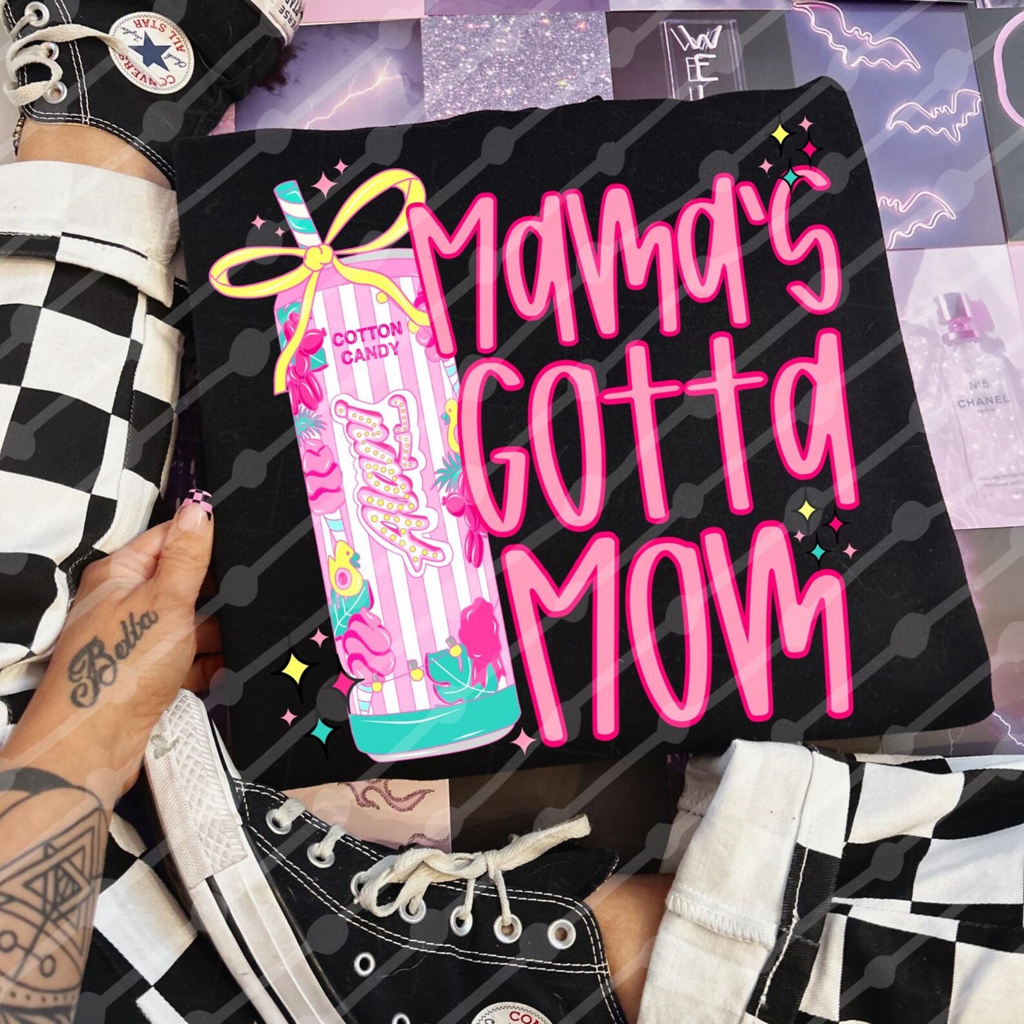 Cotton Candy Alani Mamas Gotta Mom Shirt/Long Sleeve/Crewneck/Hoodie