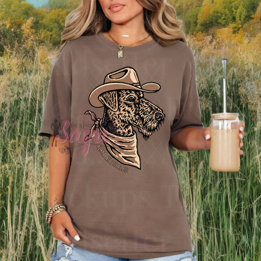 Western Airedales Shirt/Long Sleeve/Crewneck/Hoodie