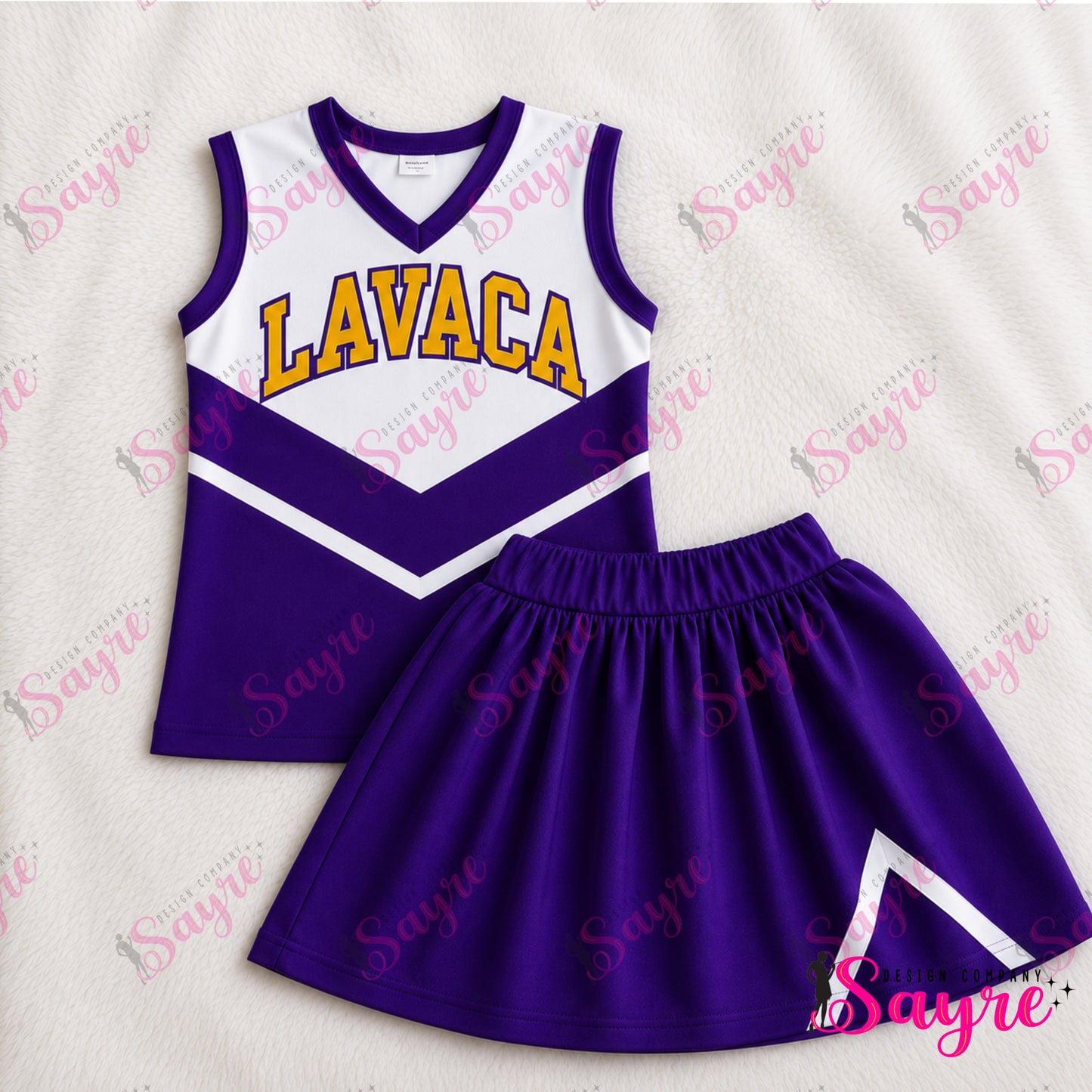 Customizable V Cheer Uniforms