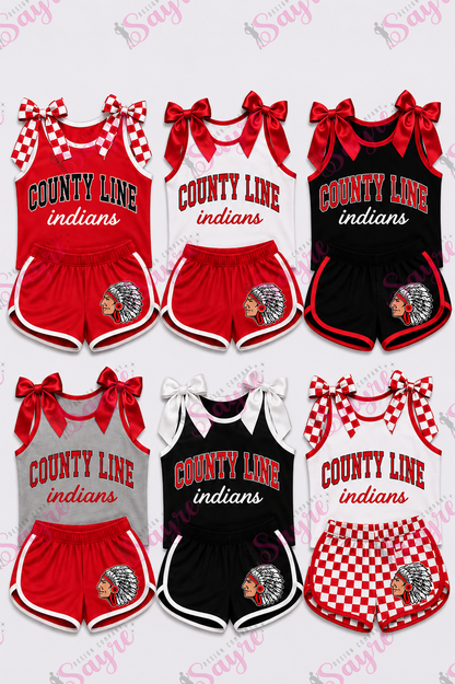 Bow Tank & Shorts Set
