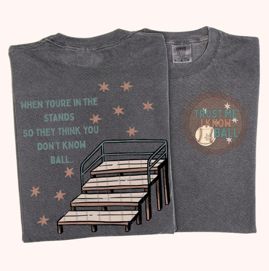 Trust Me I Know Ball Circle Shirt/Long Sleeve/Crewneck/Hoodie