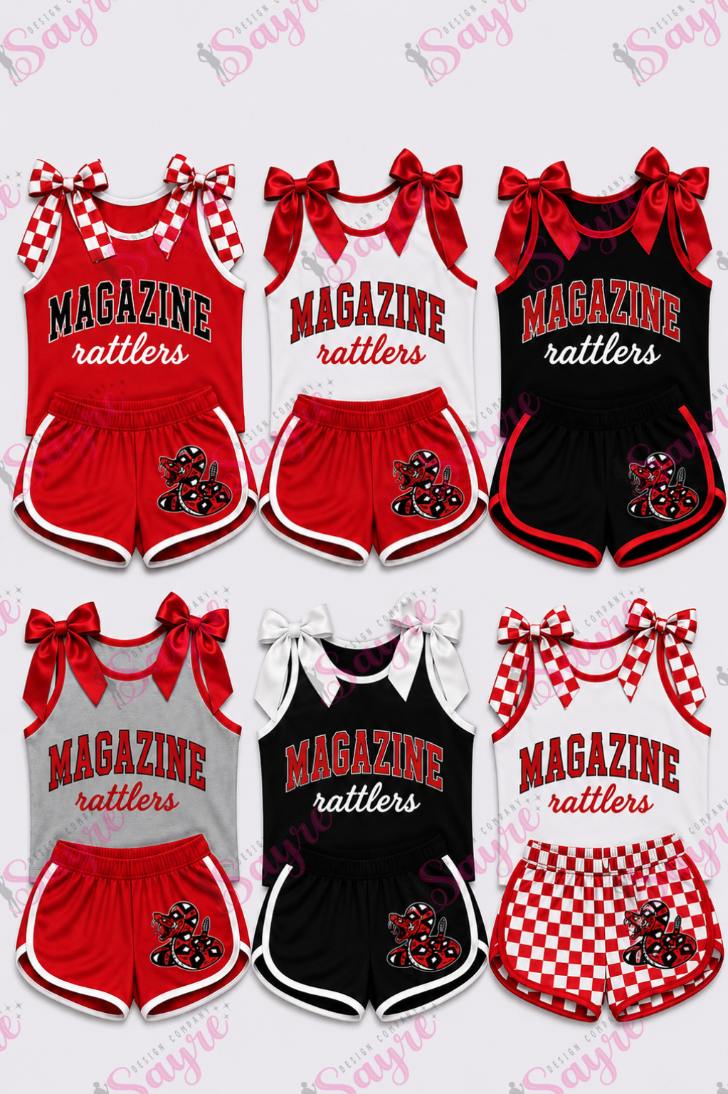 Bow Tank & Shorts Set