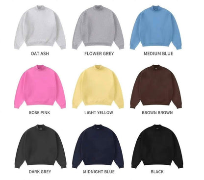 Dog Mom Mock Neck Sweatshirt Embroidered-Closes 8/30