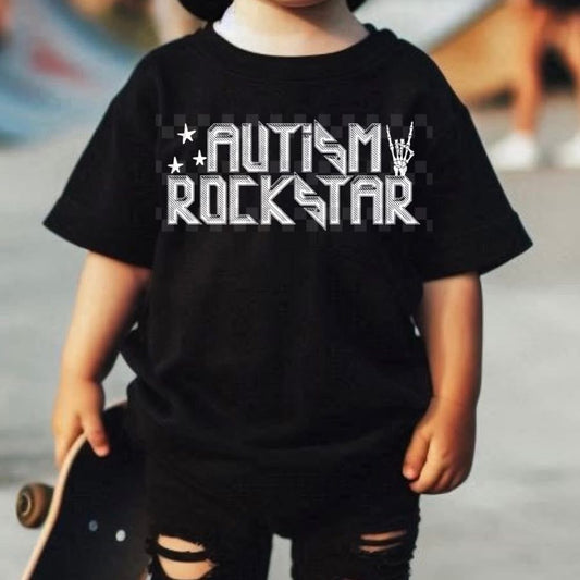 Autism Rockstar Onesie/Shirt/Long Sleeve/Crewneck/Hoodie