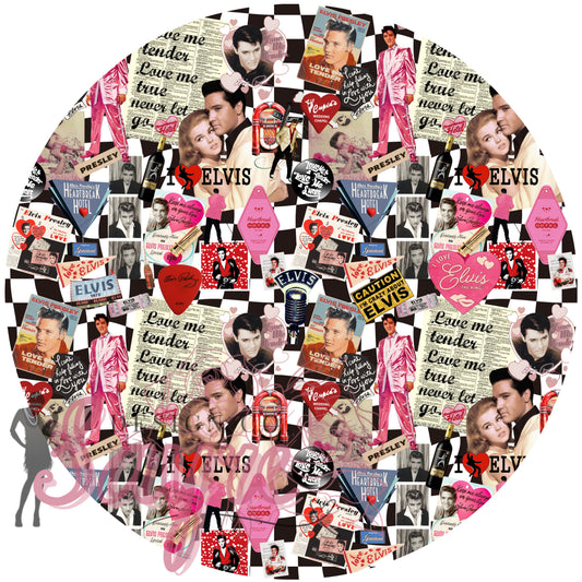 Elvis Love Me Tender 0/3M-Adult 4XL