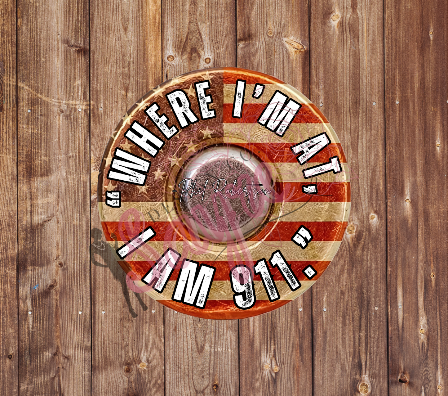 I am 911 Robertson 20oz Steel Tumbler