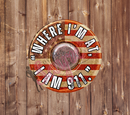 I am 911 Robertson 20oz Steel Tumbler