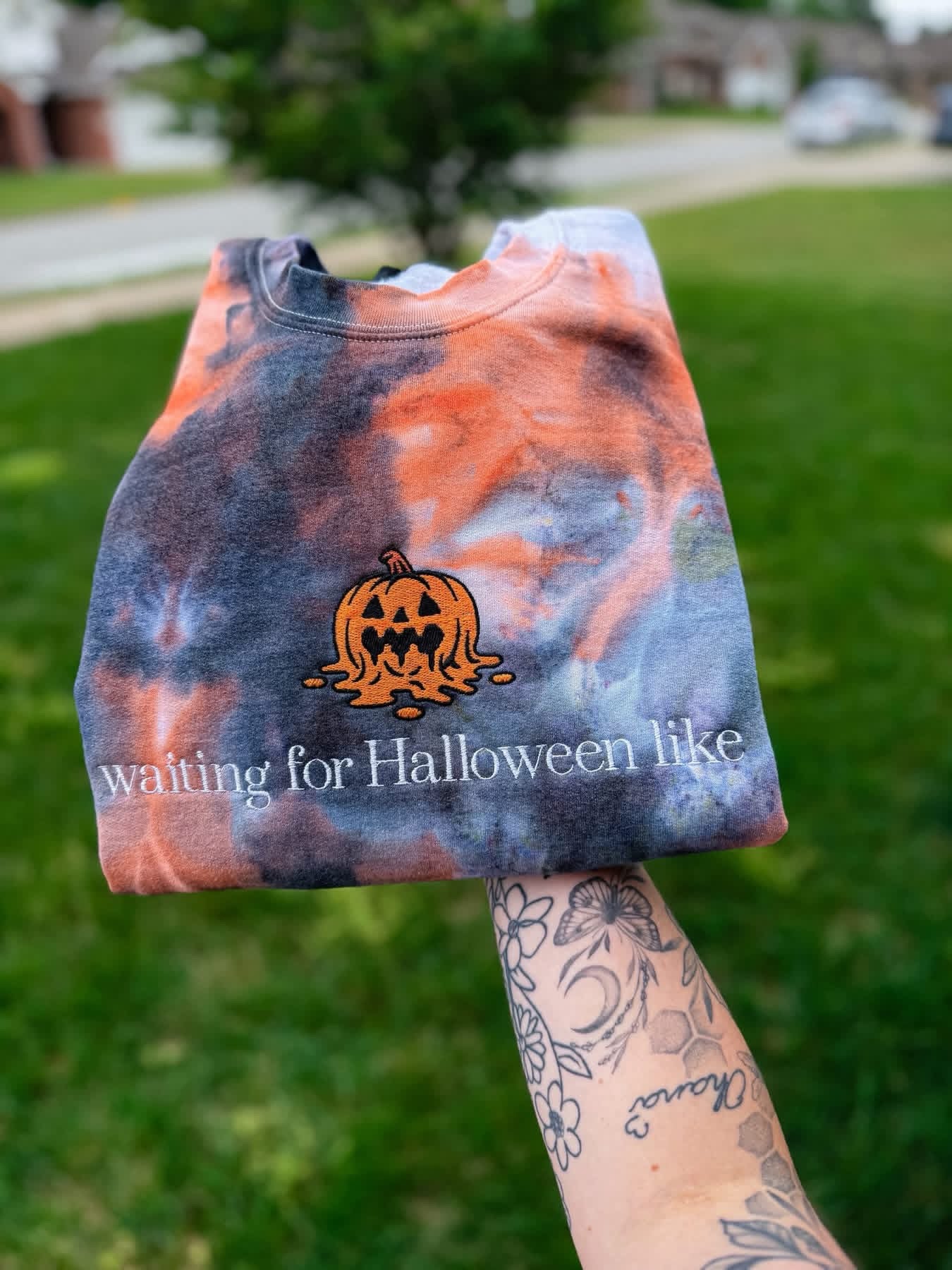 Waiting for Halloween like.. Tee/Crew