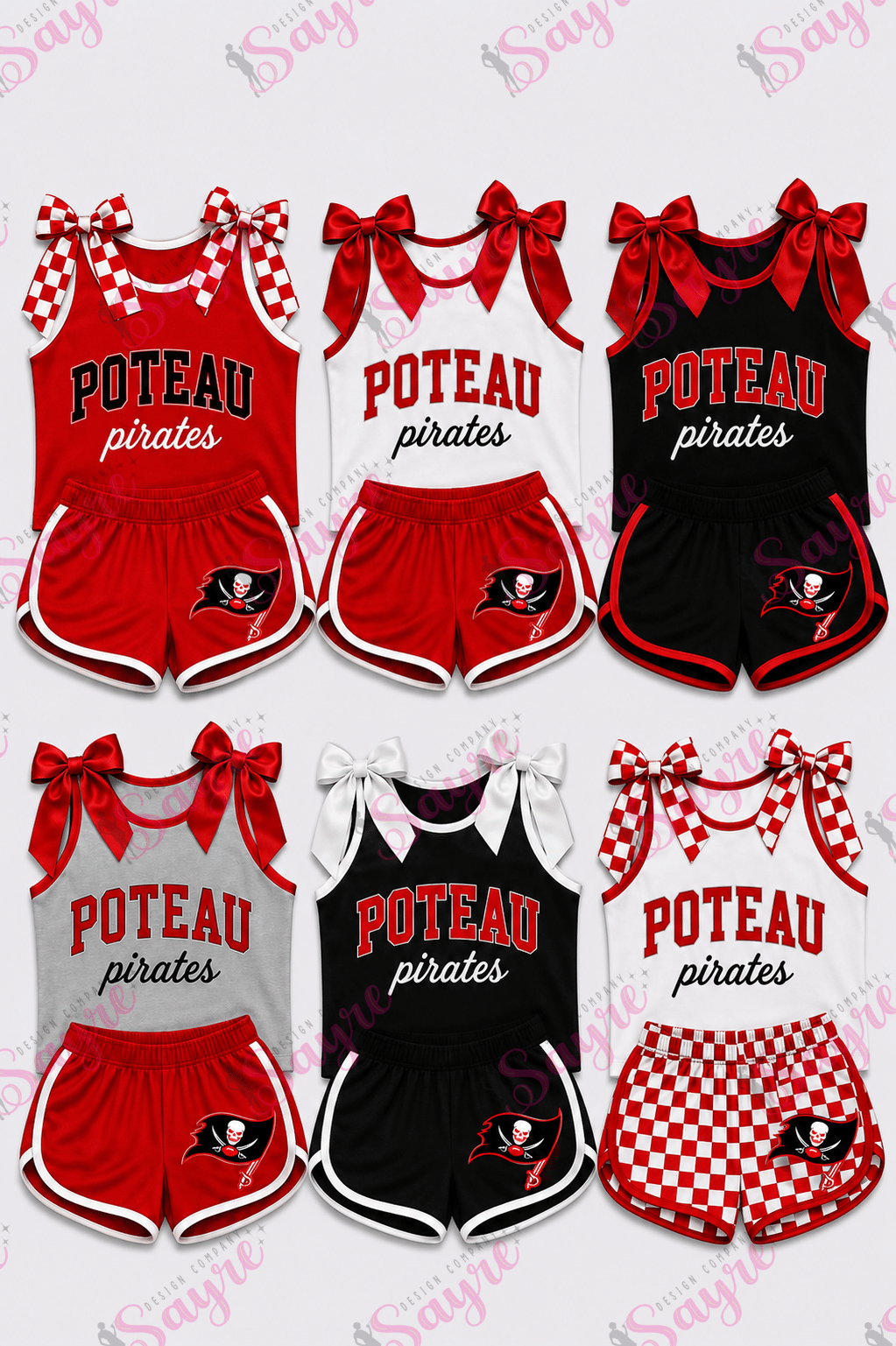 Bow Tank & Shorts Set