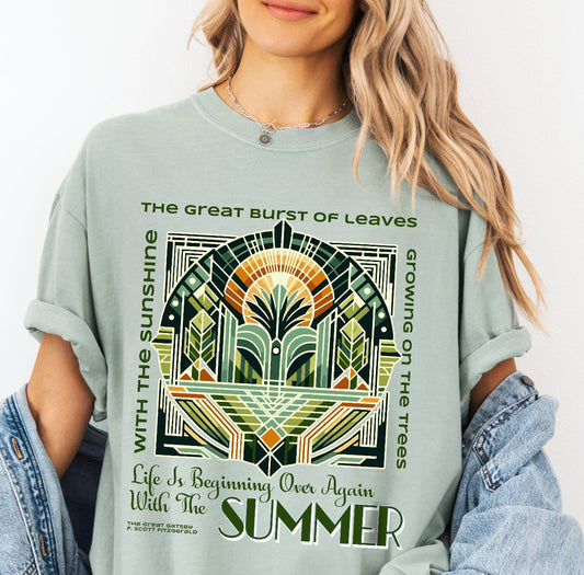 Life is Beginning Over Again with Summer Tee/Sweatshirt