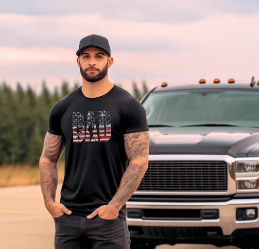 Patriotic Dad Tee