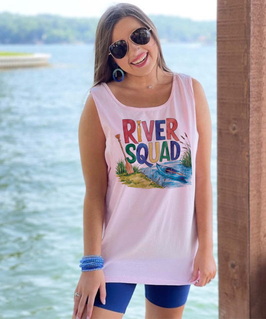 River Squad Watercolor Tank