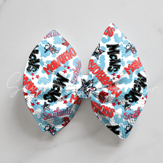 Fort Smith Southside Mavericks White Bows