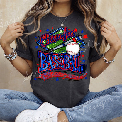 CF Hand Drawn Baseball Shirt/Long Sleeve/Crewneck/Hoodie