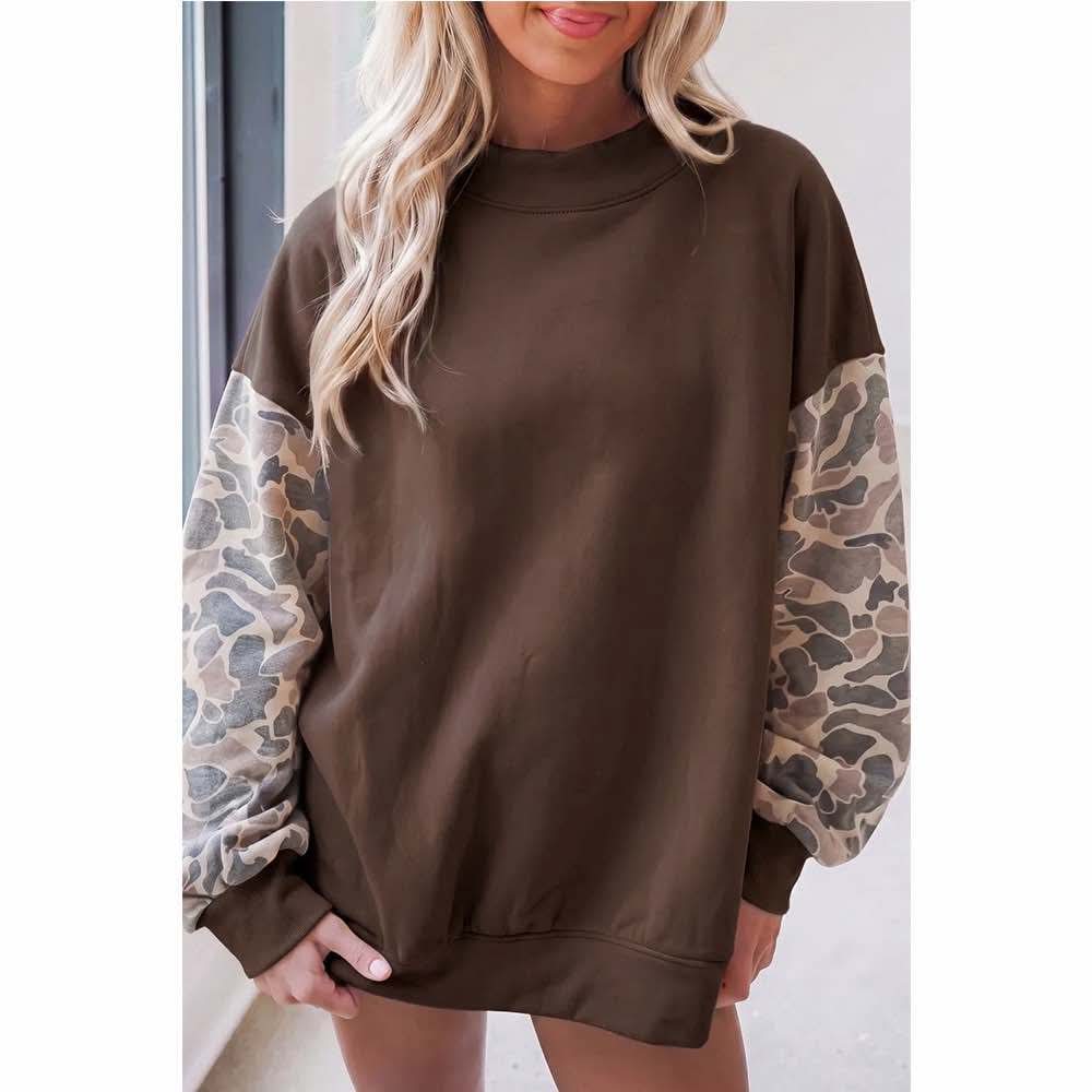 Camo Cozy Sweatshirts *Multiple Colors*- Closes 8/30