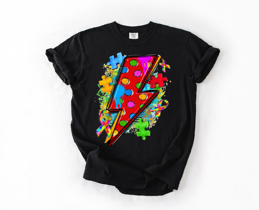 Dotted Bolt Autism Youth- Closes 3/20