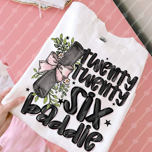 2026 Baddie Senior Tee/Sweatshirt