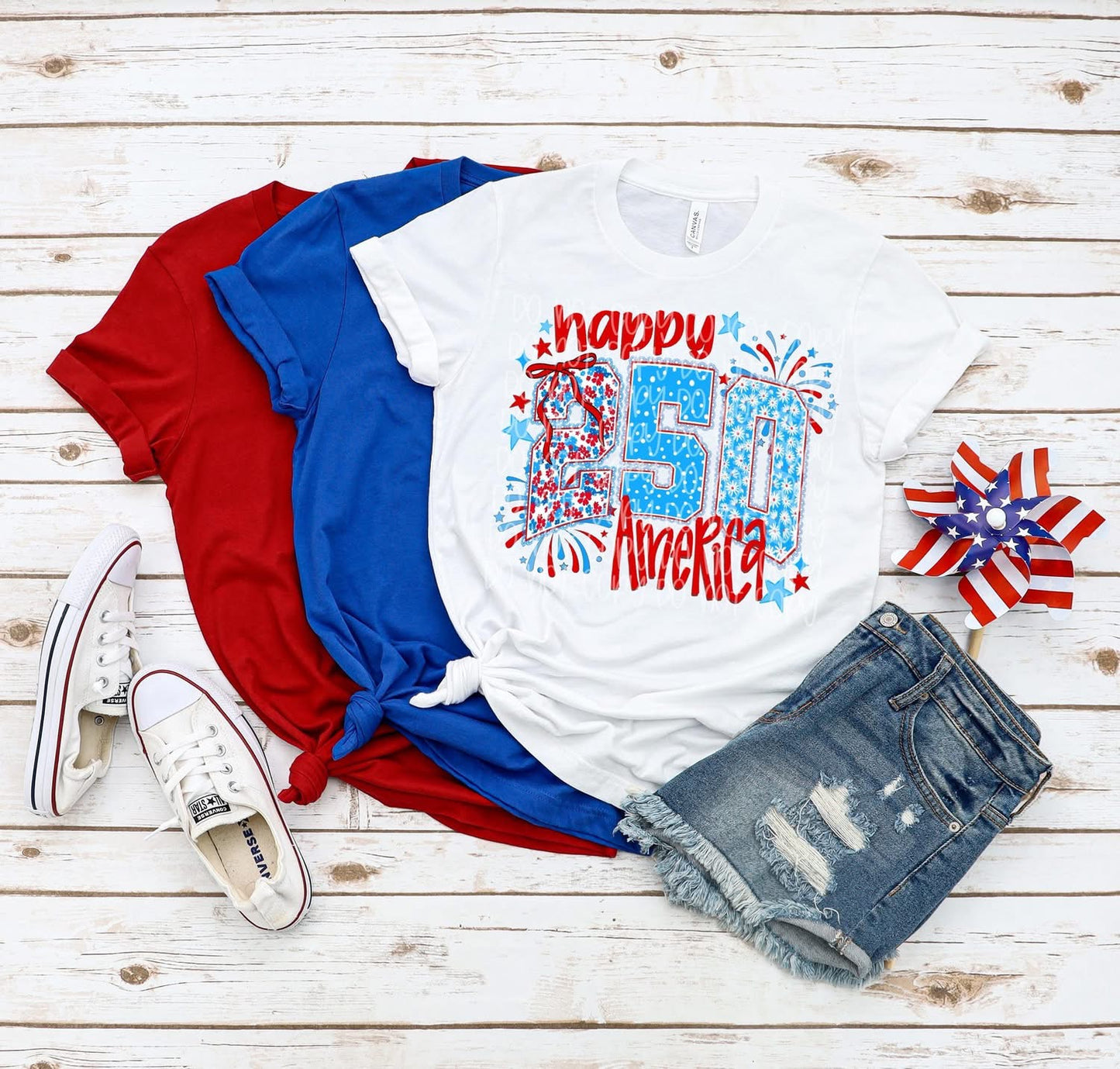 Happy 250 America Shirt/Tank