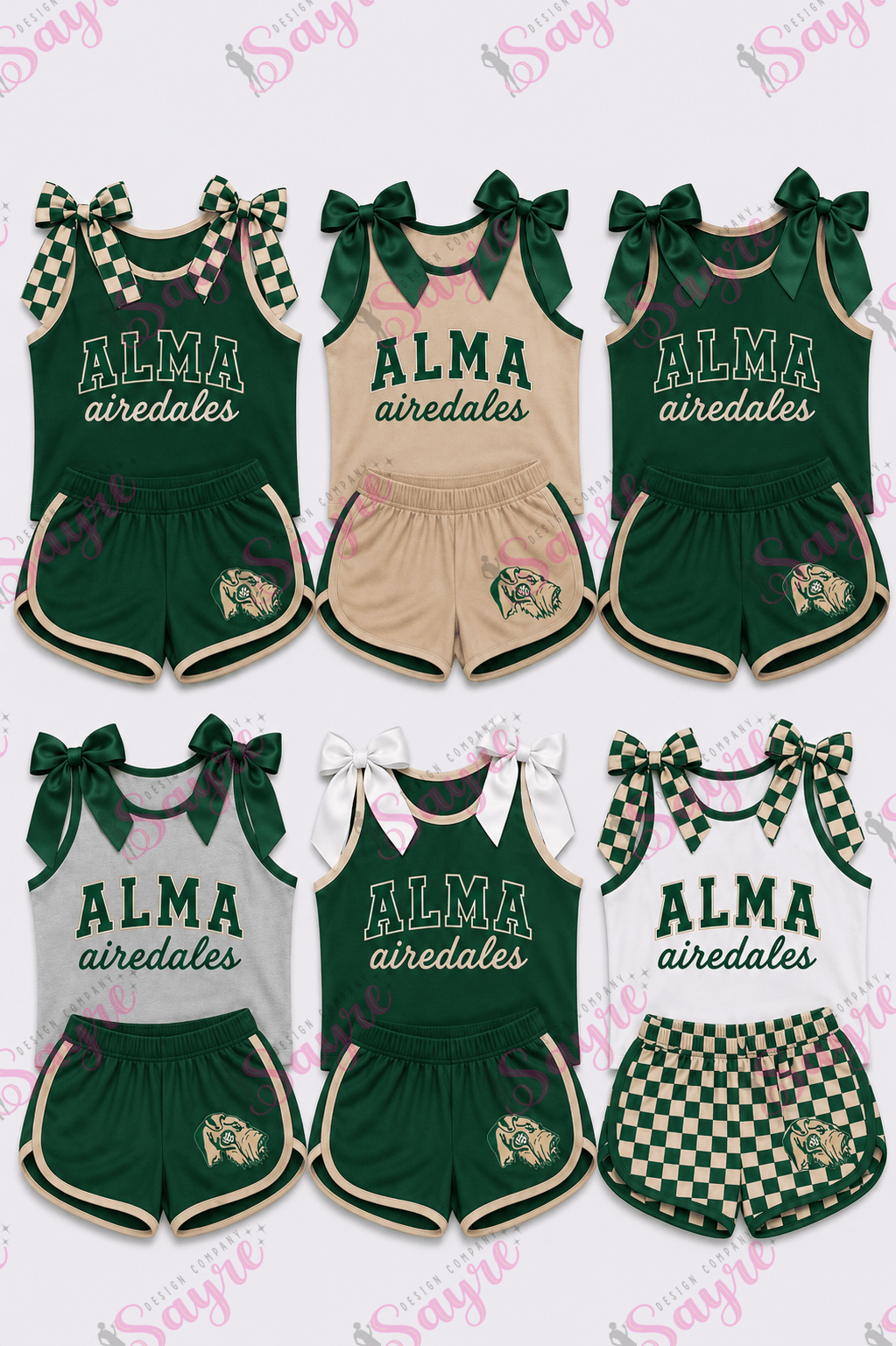 Bow Tank & Shorts Set