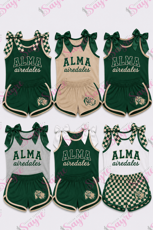 Bow Tank & Shorts Set