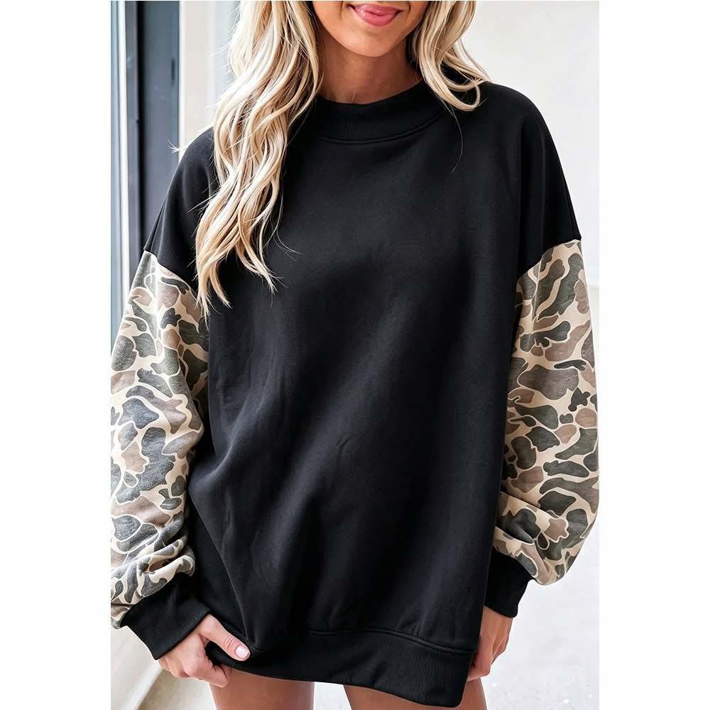 Camo Cozy Sweatshirts *Multiple Colors*- Closes 8/30